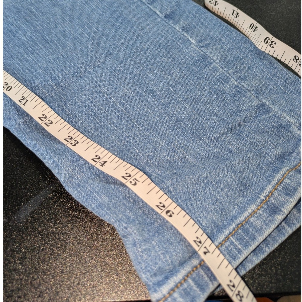 Banana Republic Girlfriend Jeans Women 31/12 Blue Excellent Mid-Rise - Picture 9 of 9